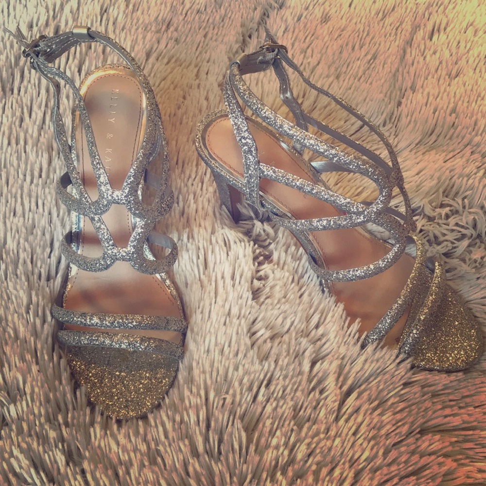 Sparkly KELLY&KATIE heels